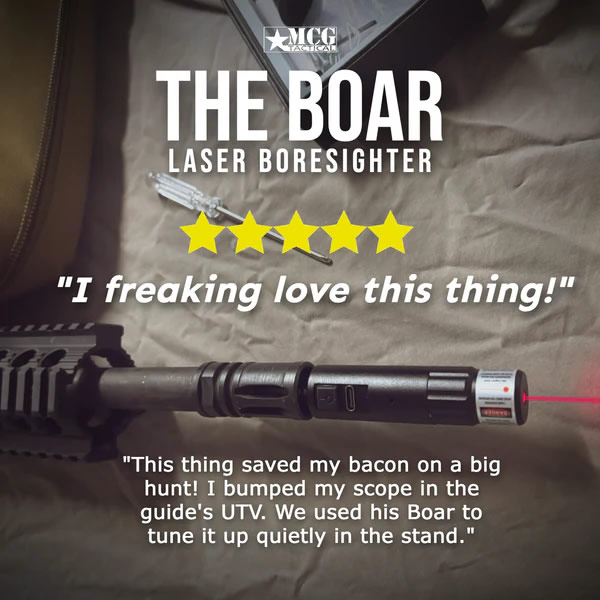 MCG Tactical Boar Laser Boresighter Review - Precision Gear You Can’t Miss